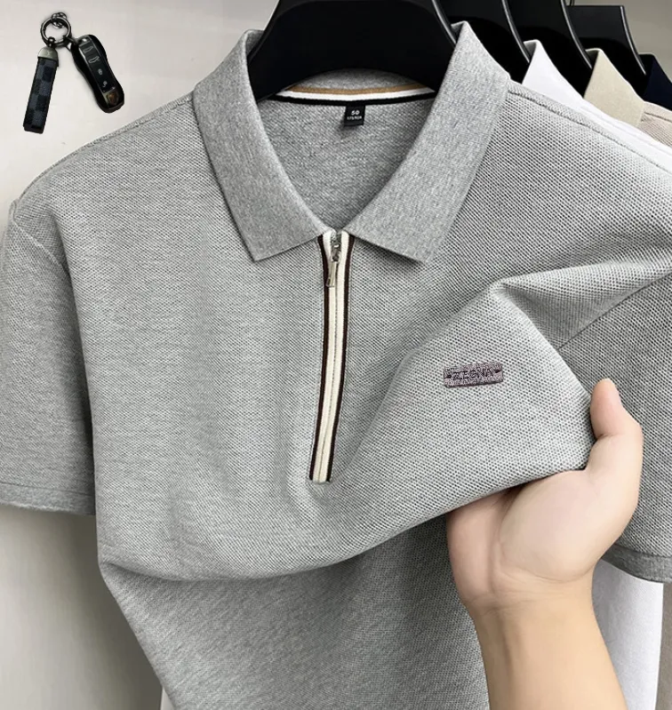 【 】【 🔑】 26 Quality POLO ， ， Quality ， Breathable ， Genuine Leather LOGO， ️ T ️ ， ！Sizes：M-4XL（ 、 。
